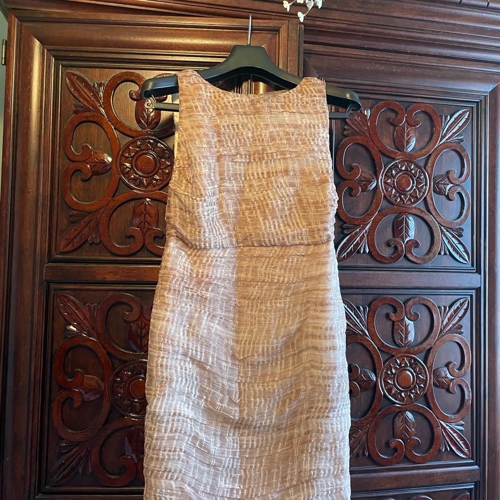 Alice And Olivia Beautiful Beige Dress